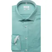 Seidensticker Regular Fit Chemise Vert menthe, Unicolore