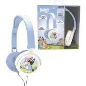 Lexibook Casque stéréo filaire pliable avec limitation de volume d'écoute Bluey