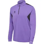 Hummel Authentic Half Zip Sweatshirt Violet M Homme