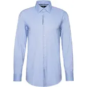 BOSS Hank Kent C1 222 10241343 Long Sleeve Shirt Bleu 42 / Regular Homme