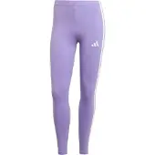 Adidas Femmes, Leggings, Leggings Femme Essentials 3-Stripes Cotton, Violet Fusion/Blanc, XS (XS), Blanc, Violet