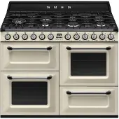 Smeg Tr4110 110 Cm Natural Gas Kitchen With Oven 7 Burners Clair