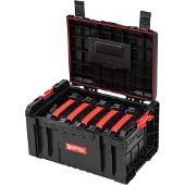 Qbrick Z257776PG001 Boîte à outils PRO 2.0 avec 5x PRO Organiser Multi - Noir, 450 x 334 x 240 mm