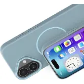 Mobiparts Slim Line Case Apple iPhone 17 (MagSafe Compatible) Sage Green (Apple iPhone 17), Coque pour téléphone portable, Vert