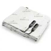 Duux Surmatelas Snooze Bamboo DXUB32 200x160 Blanc