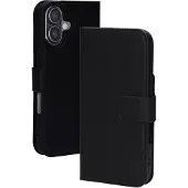 Mobiparts Classic Wallet Case Apple iPhone 17 Black (MagSafe Compatible) V2 (Apple iPhone 17), Coque pour téléphone portable, Noir