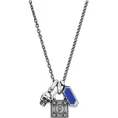 Police Pejgn2009011 Necklace Bleu Homme