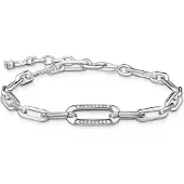 Thomas Sabo Bracelet à maillons argent, (19 cm, Argent 925)
