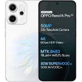 OPPO Reno14 Pro Dual Sim - Blanc - 512 Go