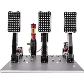 Simagic P2000 Ensemble hydraulique à 3 pédales avec capteur de charge 200KG