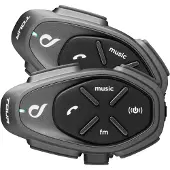 Interphone Cellularline Tour Hd Intercom 2 Units Noir