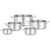 Hendi Cocotte - sans couvercle, Kitchen Line, 1,5L, ⌀160x(H)75mm