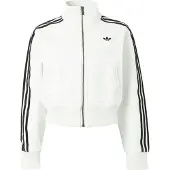 Adidas Originals Firebird Denim Full Zip Sweatshirt Blanc L Femme