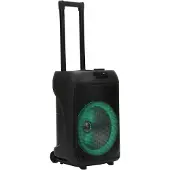 Majestic Fire T10 Enceinte Bluetooth portable 30W avec LED multicolore et batterie