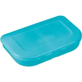 Herlitz Boîte À Goûter, En Plastique, Turquoise