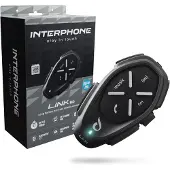 Interphone Cellularline Cellularline Link Intercom noir noir One Size