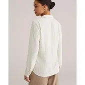 We fashion Chemisier marron / blanc