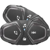 Interphone Cellularline Active Duo Intercom Noir