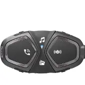 Interphone Cellularline Active Intercom Noir