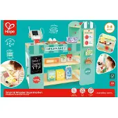Hape Smart & Wooden Supermarket Vert Enfants
