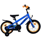 Volare Vélo enfant Rocky - Garçons - 14 pouces - Bleu
