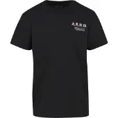 Mister tee T-Shirt 'Yokohama Race' violet foncé / noir