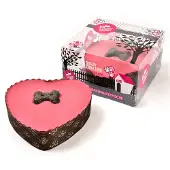 The barking bakery Pink Heart Pawty Cake - 1 pièce