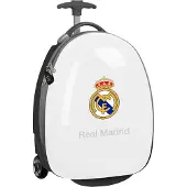 Real Madrid 25/26 Rollwagen 43 cm, Valise, Blanc