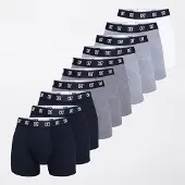 Cr7 lot de 10 caleçons Homme Multicolour