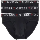 GUESS Slip 'BRIAN HERO' lie de vin / noir / blanc