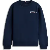 Tommy Hilfiger Kids Sweat 'MONOTYPE GRAPHIC SWEATSHIRT FELPA' bleu marine