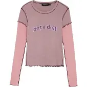 Desigual T-shirt mauve / lavande / baie / poudre