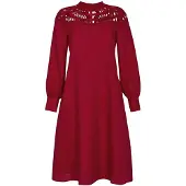 MADELEINE Robe rouge