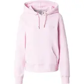 Superdry pour femme. W2012667A Sweat à capuche Essential Logo Emb rose (XL), Casuel, Coton, Manche longue
