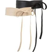 About You Ceinture beige / noir
