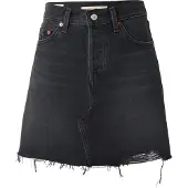 Levi's Jupe 'Deconstructed Skirt' noir denim