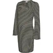 Mamalicious Robe 'MLGABBY' noir / blanc