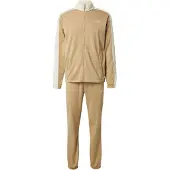 Nike Survêtement 'CLUB' beige / beige clair / blanc