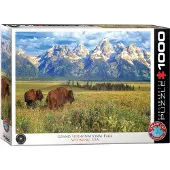 Eurographics Puzzle Grand Teton National Park, Smart Cut, 1000 pièces, 68 x 48 cm, 6000-5474