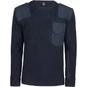 Brandit Pull-over 'Military' bleu marine