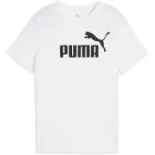Puma T-Shirt fonctionnel 'ESS No. 1' noir / blanc