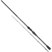 Mikado Canne à lancer Kamisori Zander 1 section Noir 2,15 m / 1-35 g Noir 2,15 m