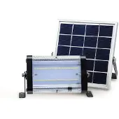 Alcapower Projecteur Solaire Multifonction 3000Lm + Télécommande