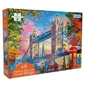 Gibsons Puzzle Tower Bridge London 1000 Teile bunt Karton