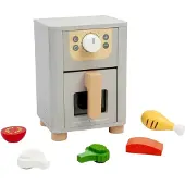 Bigjigs Set de jeu en bois pour la friteuse, 5 pièces.