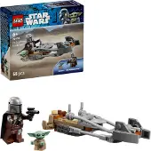 LEGO Star Wars 75436 Le speeder bike du Mandalorien et Grogu