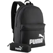 Puma Sac à dos 'Phase' noir / blanc