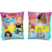 Bestway Brassards Gonflables Pour Enfants De 3 À 6 Ans 17x12 Cm Design De Princesses Disney Double Chambre À Air