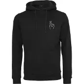 Mister tee Sweat-shirt noir / blanc