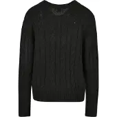 Urban Classics Vestes en maille noir